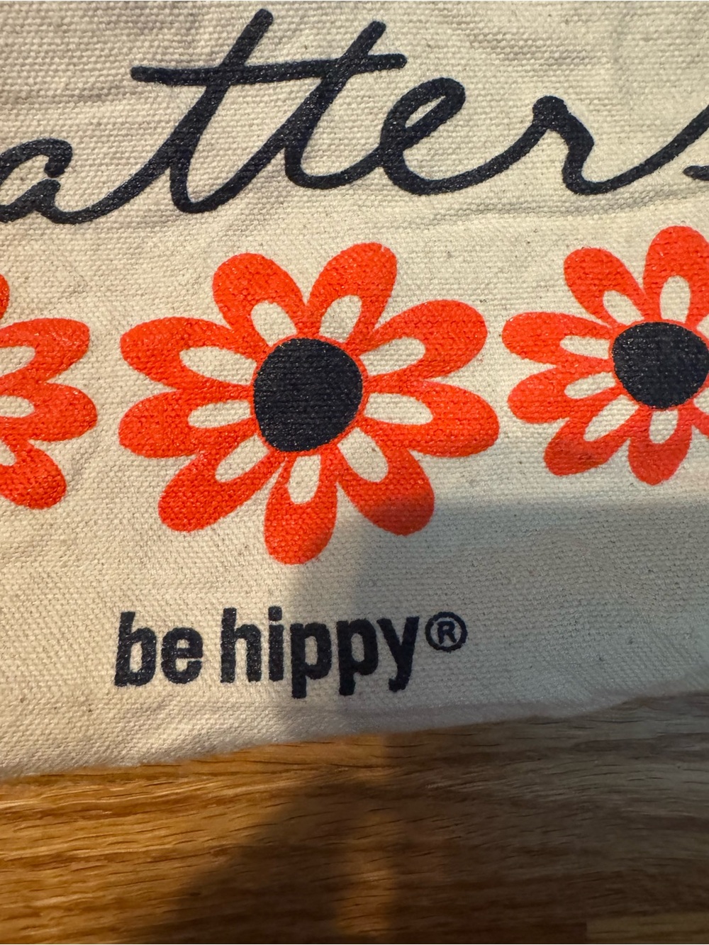 Be Hippy tote bag - Picture 2 of 3